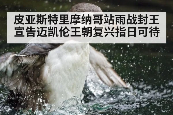 皮亚斯特里摩纳哥站雨战封王宣告迈凯伦王朝复兴指日可待